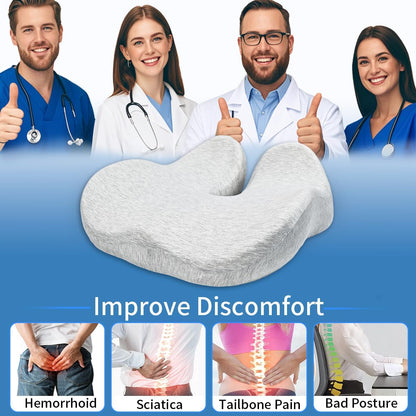 ComfortCush Ergonomic Seat Cushion